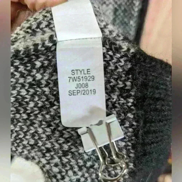 Lucky Brand black/ white Cardigan size M - Picture 5 of 6